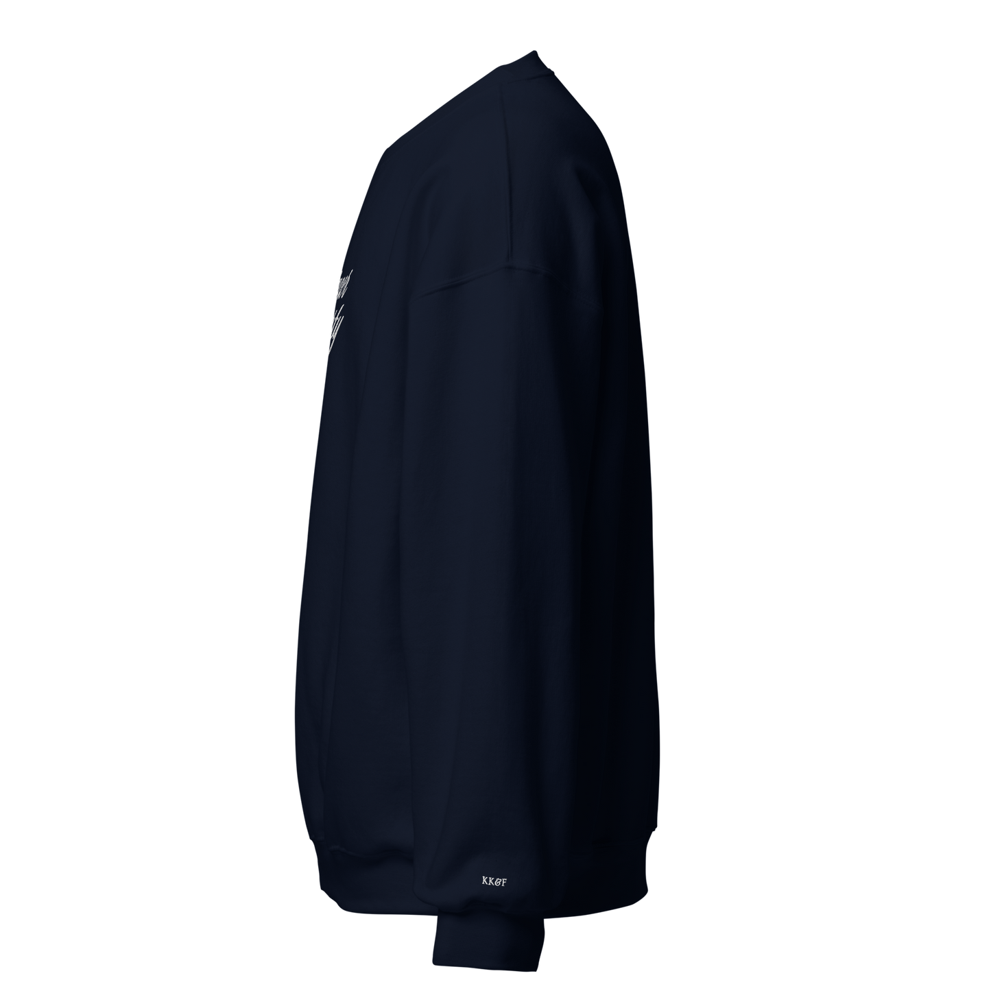 Dinner Party Club Embroidered Unisex Sweatshirt - Navy