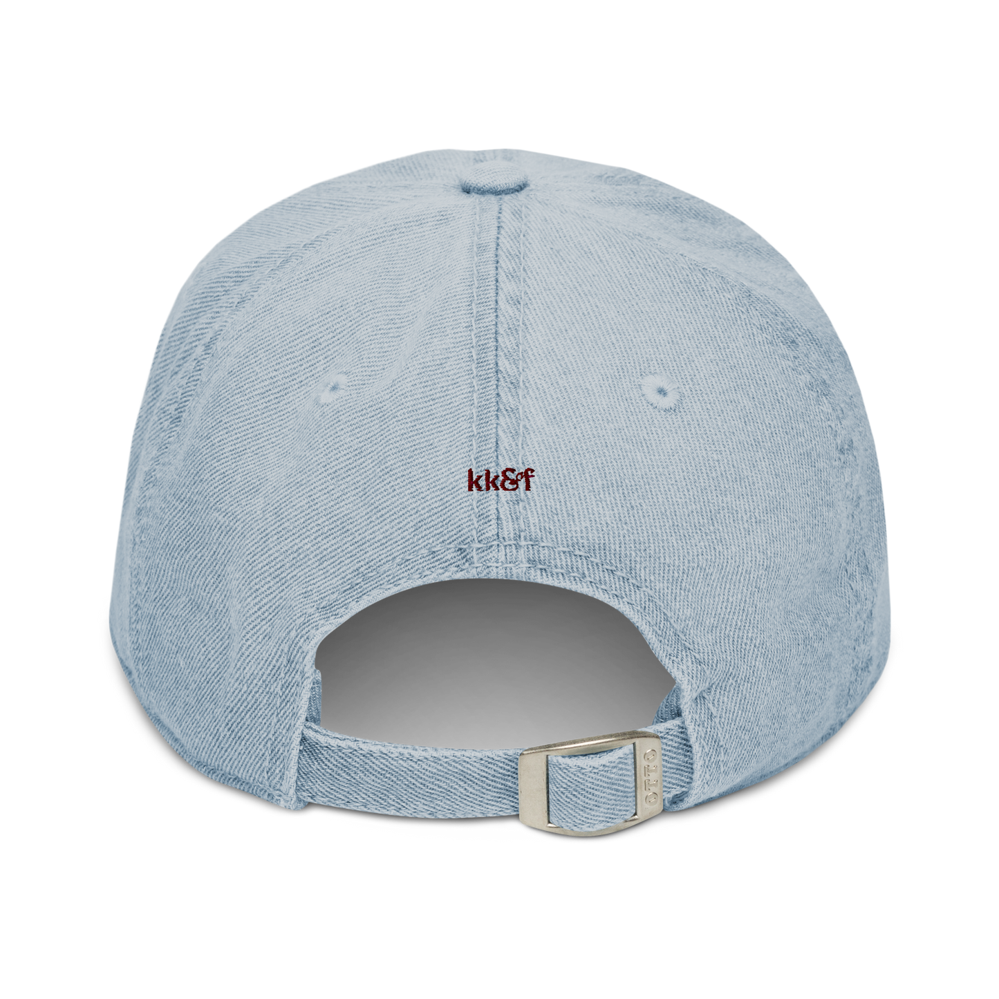 Allergic Embroidered Denim Hat - KK&F ALLERGY CLUB