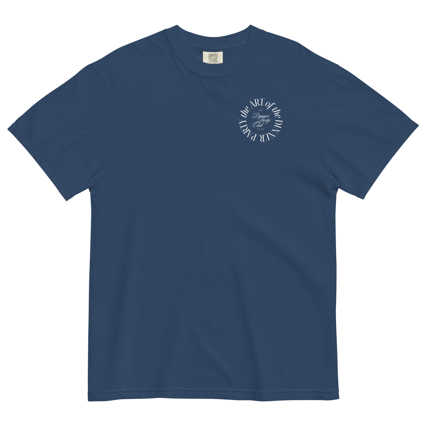 Dinner Party Club Graphic Tee - Navy